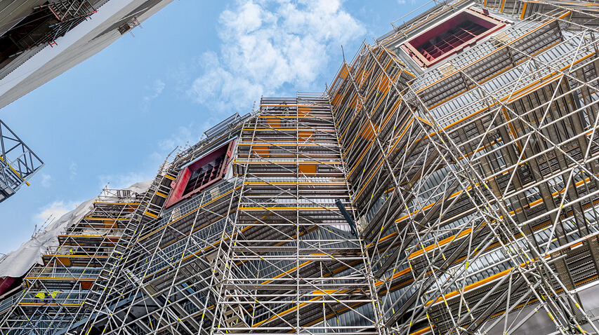 adto ringlock scaffolding applicated